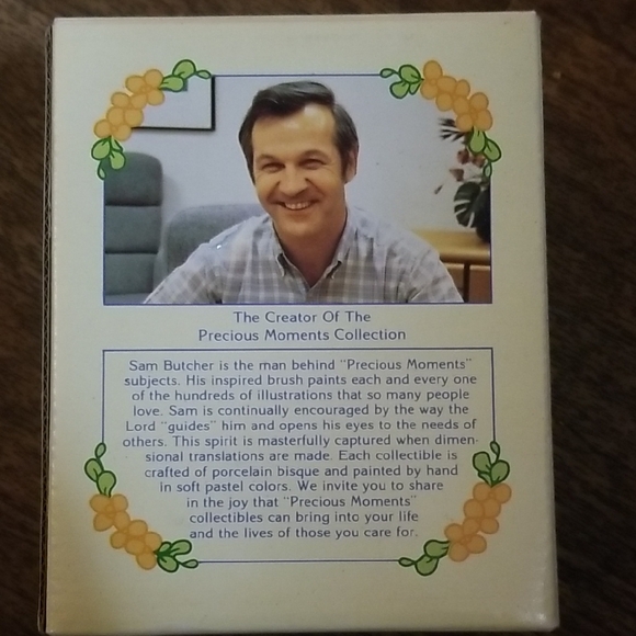 The Enesco Precious Moments Collection Baby's First Meal Figurine - Picture 2 of 7